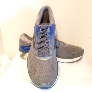 Brooks Adrenaline GTS‎ 18 Blue Running Shoes Men's 11 Sneakers Training Grey